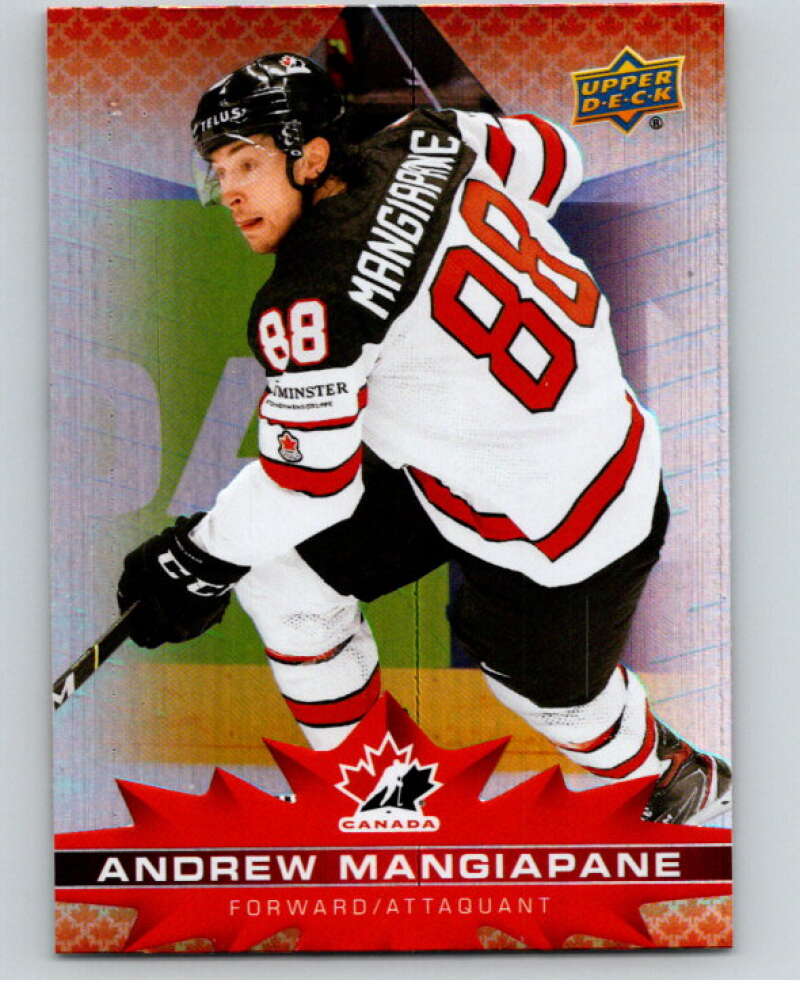 2021-22 Upper Deck Tim Hortons Team Canada #29 Andrew Mangiapane V52578 Image 1
