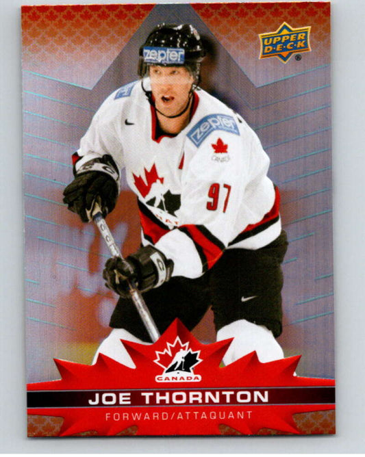 2021-22 Upper Deck Tim Hortons Team Canada  #32 Joe Thornton    V52583 Image 1