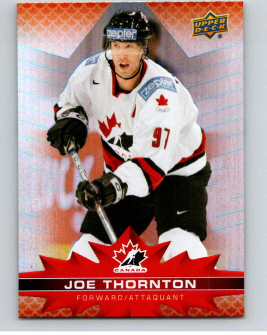 2021-22 Upper Deck Tim Hortons Team Canada  #32 Joe Thornton    V52584 Image 1