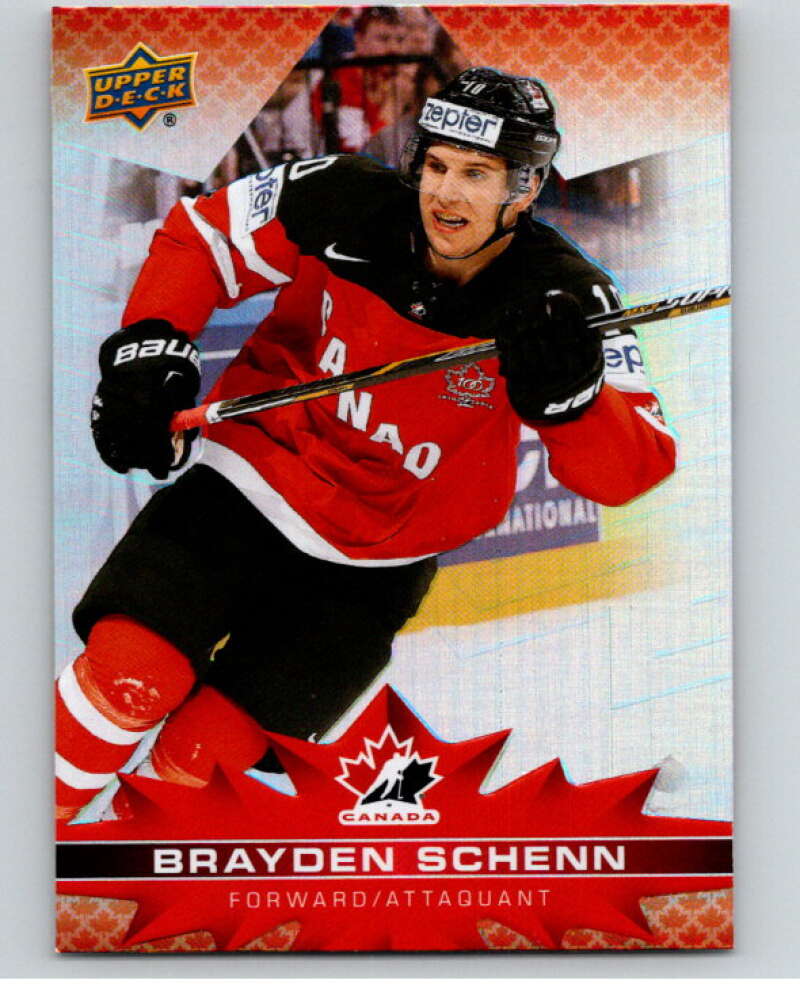 2021-22 Upper Deck Tim Hortons Team Canada #33 Brayden Schenn V52586 Image 1
