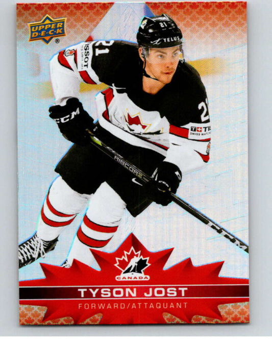 2021-22 Upper Deck Tim Hortons Team Canada  #34 Tyson Jost    V52587 Image 1