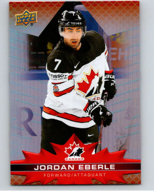 2021-22 Upper Deck Tim Hortons Team Canada  #38 Jordan Eberle    V52595 Image 1