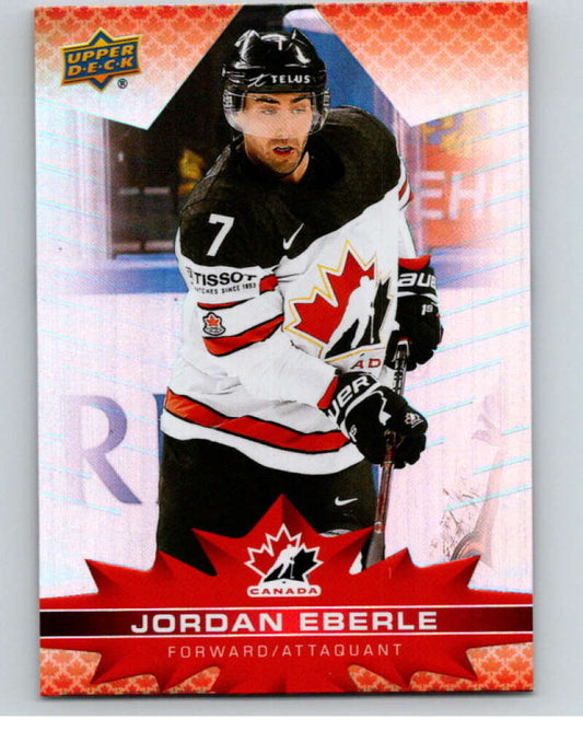 2021-22 Upper Deck Tim Hortons Team Canada  #38 Jordan Eberle    V52596 Image 1