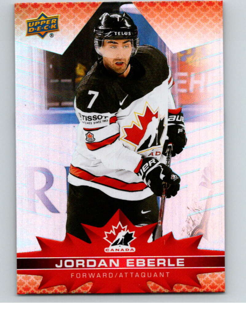 2021-22 Upper Deck Tim Hortons Team Canada #38 Jordan Eberle V52596 Image 1