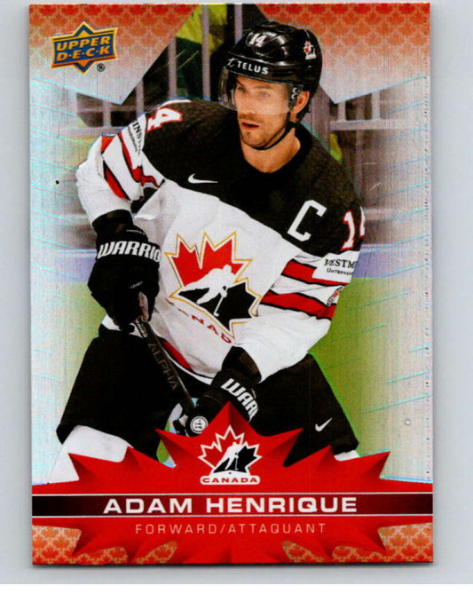2021-22 Upper Deck Tim Hortons Team Canada  #39 Adam Henrique    V52597 Image 1