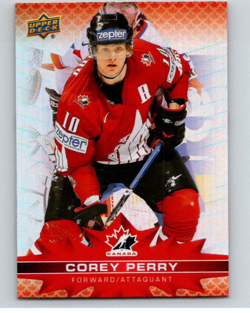 2021-22 Upper Deck Tim Hortons Team Canada #40 Corey Perry V52599 Image 1