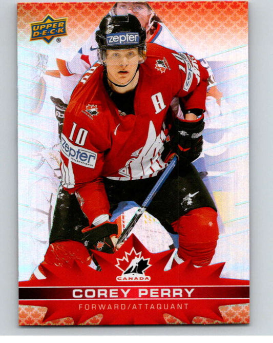 2021-22 Upper Deck Tim Hortons Team Canada  #40 Corey Perry    V52600 Image 1