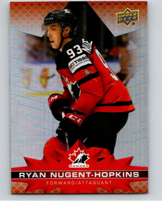 2021-22 Upper Deck Tim Hortons Team Canada  #42 Ryan Nugent-Hopkins    V52603 Image 1