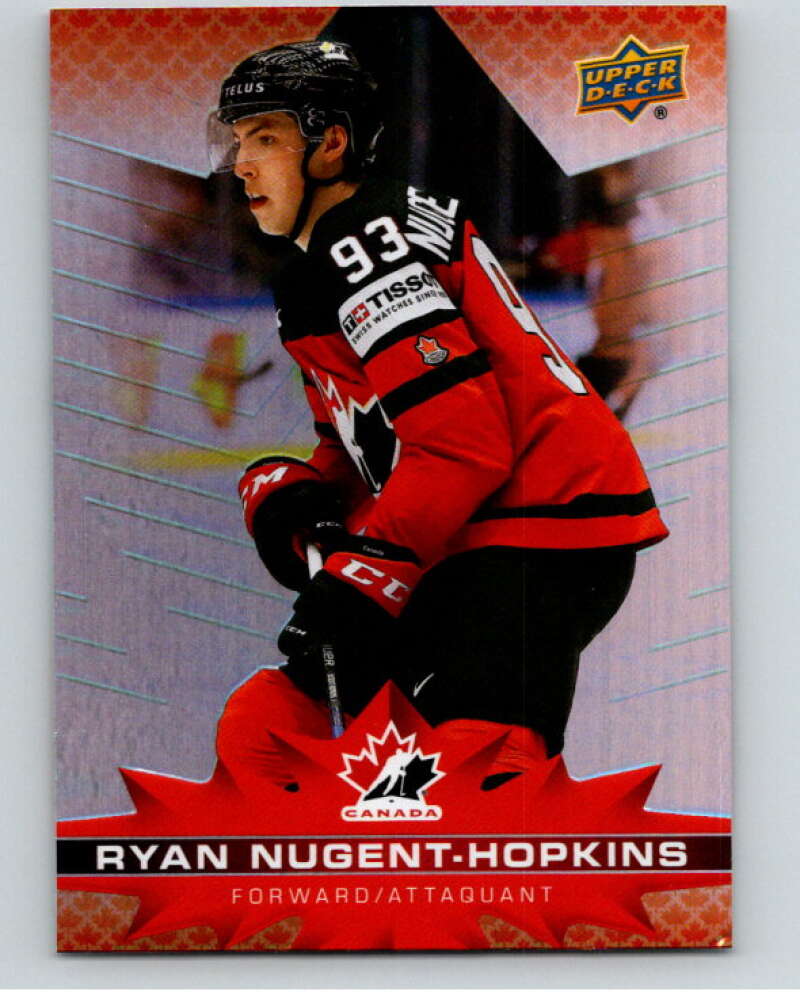 2021-22 Upper Deck Tim Hortons Team Canada #42 Ryan Nugent-Hopkins V52604 Image 1