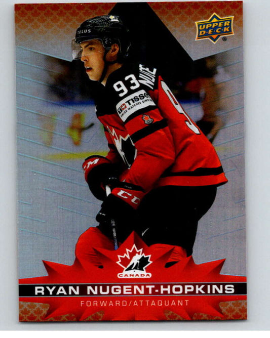 2021-22 Upper Deck Tim Hortons Team Canada  #42 Ryan Nugent-Hopkins    V52606 Image 1
