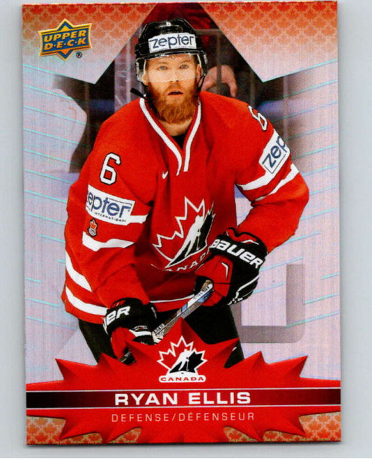 2021-22 Upper Deck Tim Hortons Team Canada  #44 Ryan Ellis    V52610 Image 1