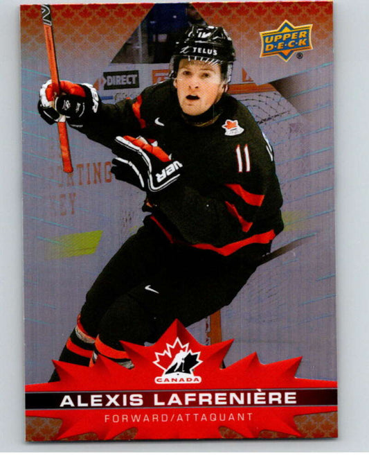 2021-22 Upper Deck Tim Hortons Team Canada  #50 Alexis Lafreniere    V52622 Image 1
