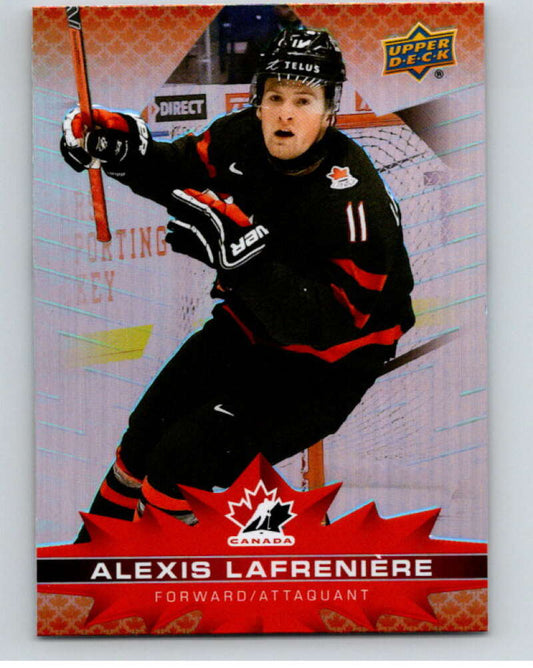 2021-22 Upper Deck Tim Hortons Team Canada  #50 Alexis Lafreniere    V52623 Image 1