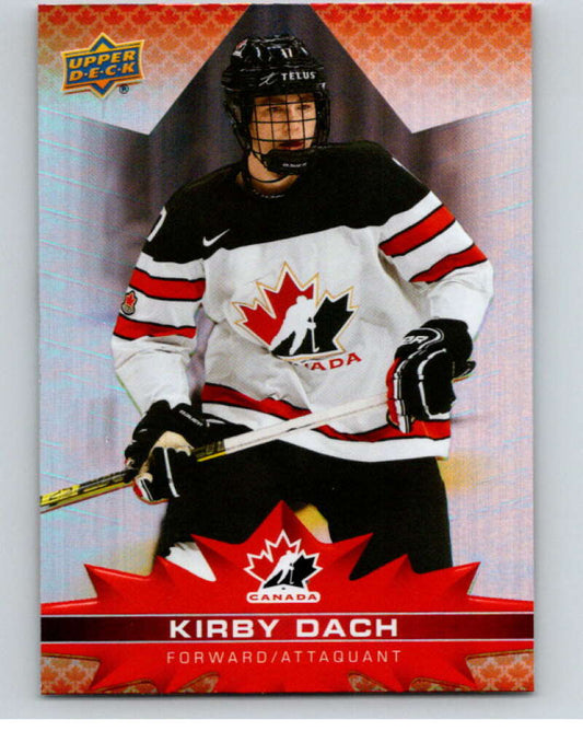 2021-22 Upper Deck Tim Hortons Team Canada  #51 Kirby Dach    V52624 Image 1