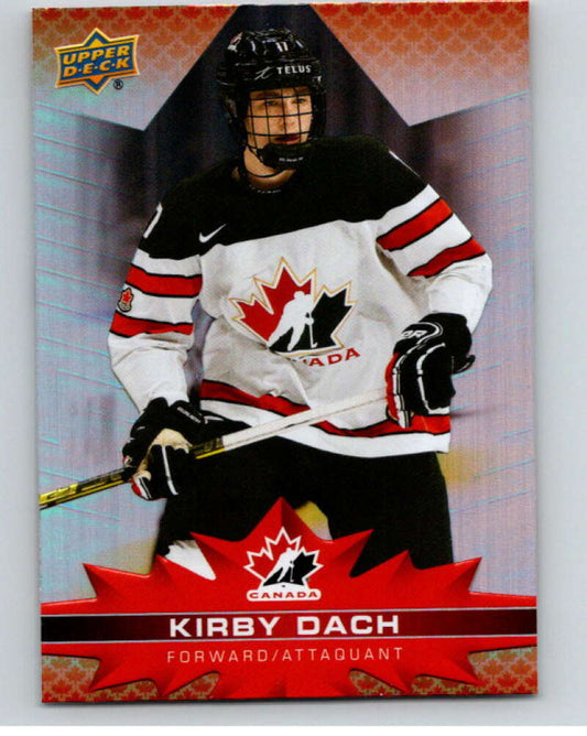 2021-22 Upper Deck Tim Hortons Team Canada  #51 Kirby Dach    V52625 Image 1