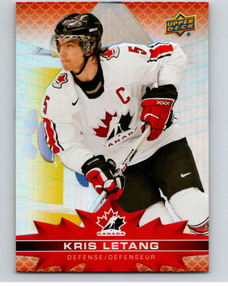 2021-22 Upper Deck Tim Hortons Team Canada #53 Kris Letang V52628 Image 1