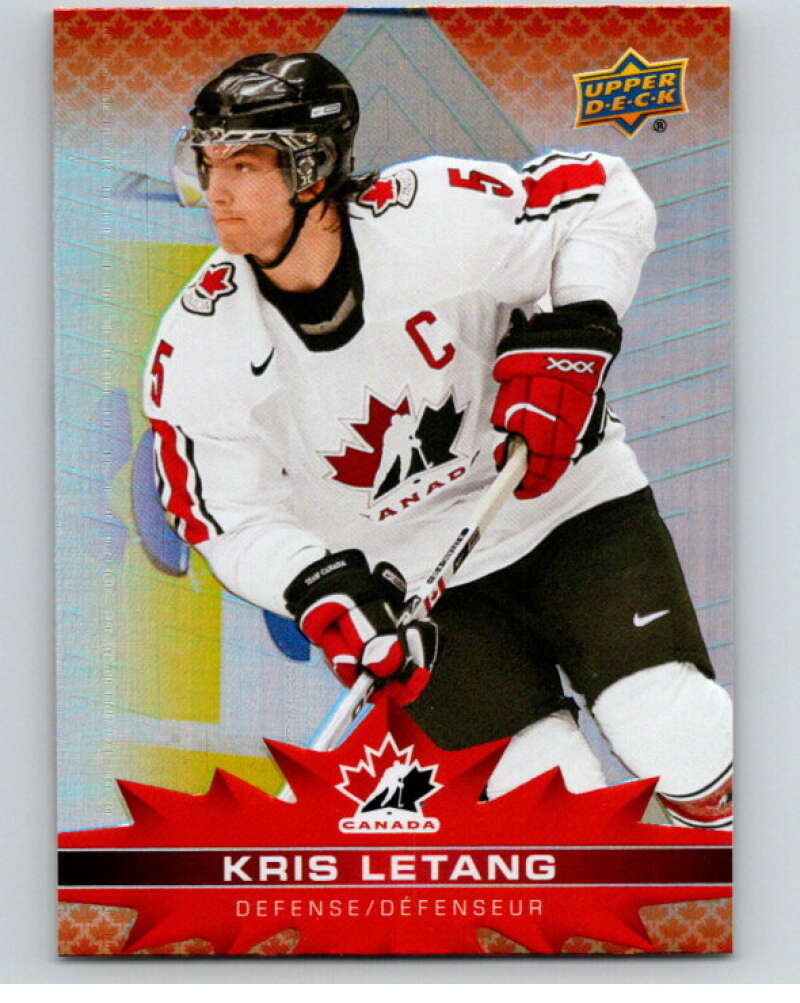 2021-22 Upper Deck Tim Hortons Team Canada #53 Kris Letang V52629 Image 1
