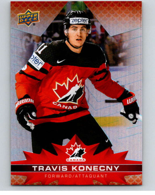 2021-22 Upper Deck Tim Hortons Team Canada  #54 Travis Konecny    V52631 Image 1