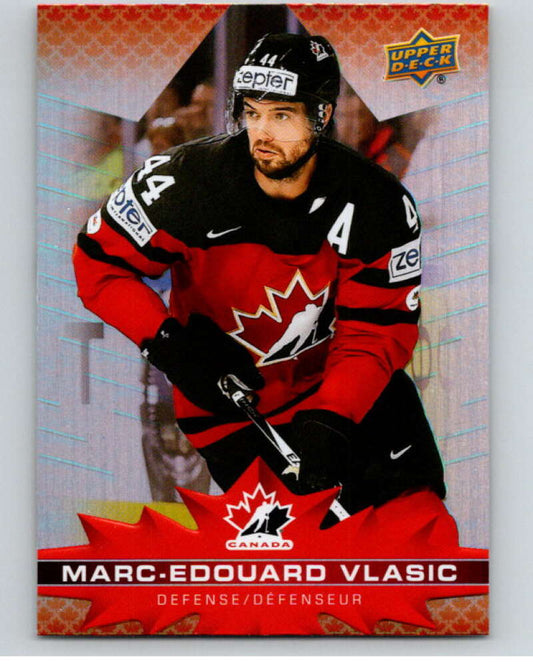 2021-22 Upper Deck Tim Hortons Team Canada  #56 Marc-Edouard Vlasic    V52634 Image 1