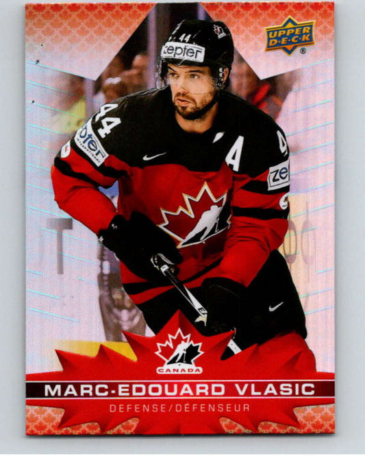 2021-22 Upper Deck Tim Hortons Team Canada  #56 Marc-Edouard Vlasic    V52635 Image 1