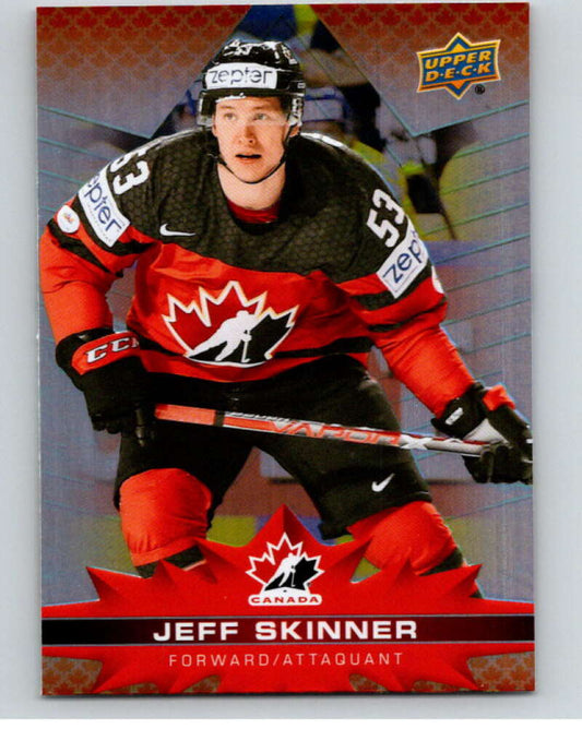 2021-22 Upper Deck Tim Hortons Team Canada  #60 Jeff Skinner    V52643 Image 1