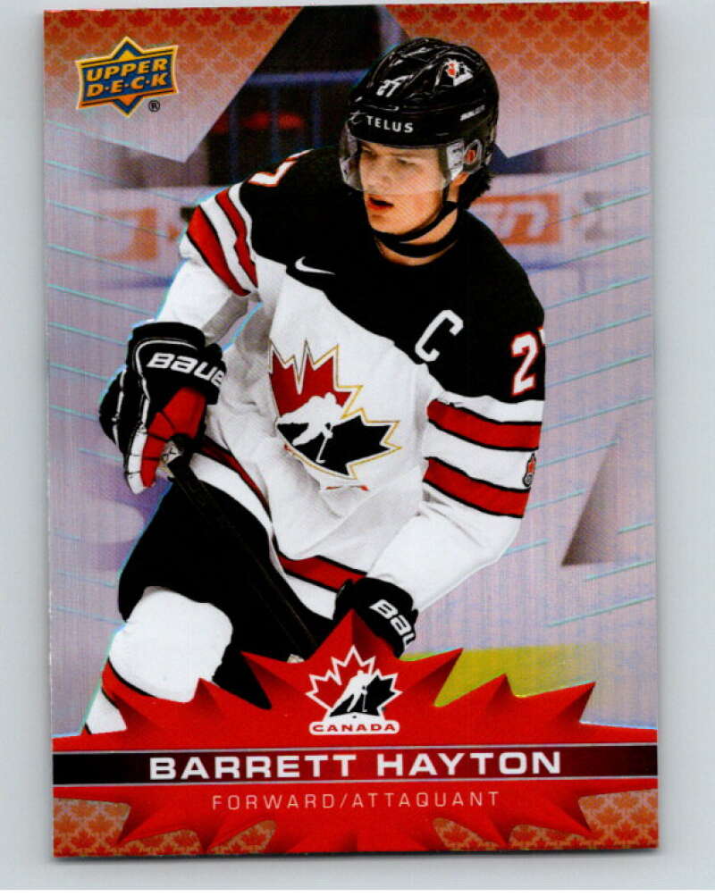 2021-22 Upper Deck Tim Hortons Team Canada #61 Barrett Hayton V52645 Image 1