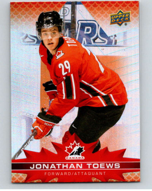 2021-22 Upper Deck Tim Hortons Team Canada  #64 Jonathan Toews    V52653 Image 1