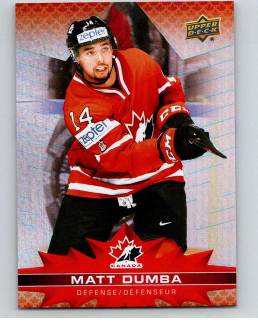 2021-22 Upper Deck Tim Hortons Team Canada  #66 Matt Dumba    V52656 Image 1