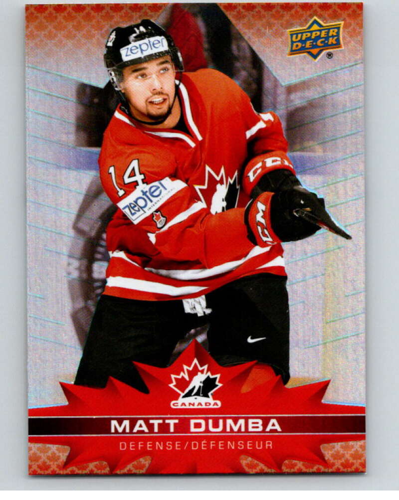 2021-22 Upper Deck Tim Hortons Team Canada  #66 Matt Dumba    V52657 Image 1