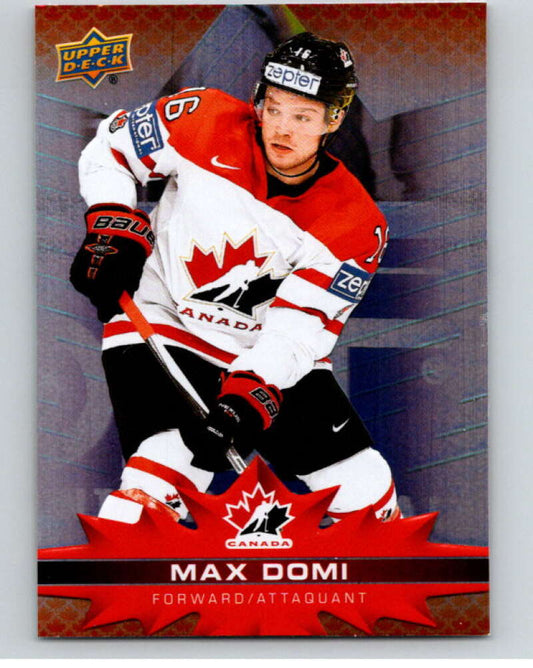 2021-22 Upper Deck Tim Hortons Team Canada  #67 Max Domi    V52658 Image 1