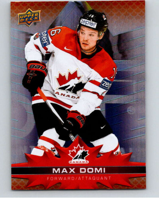 2021-22 Upper Deck Tim Hortons Team Canada  #67 Max Domi    V52659 Image 1