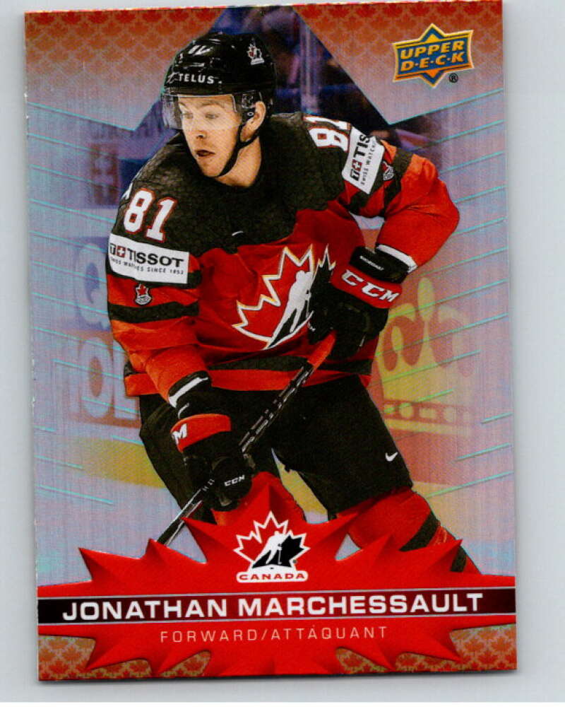 2021-22 Upper Deck Tim Hortons Team Canada #70 Jonathan Marchessault V52664 Image 1