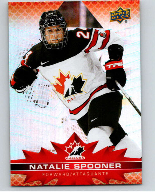 2021-22 Upper Deck Tim Hortons Team Canada  #72 Natalie Spooner    V52668 Image 1