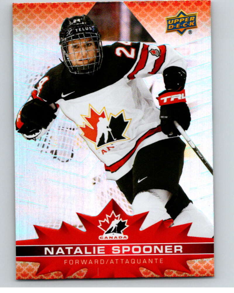 2021-22 Upper Deck Tim Hortons Team Canada #72 Natalie Spooner V52668 Image 1