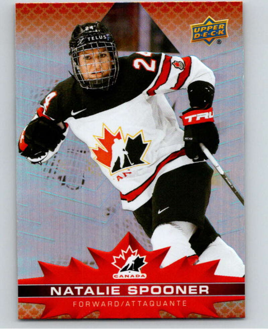 2021-22 Upper Deck Tim Hortons Team Canada  #72 Natalie Spooner    V52669 Image 1