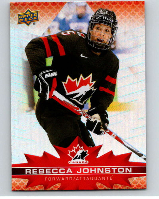 2021-22 Upper Deck Tim Hortons Team Canada  #73 Rebecca Johnston    V52670 Image 1