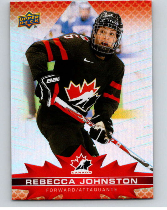 2021-22 Upper Deck Tim Hortons Team Canada  #73 Rebecca Johnston    V52671 Image 1