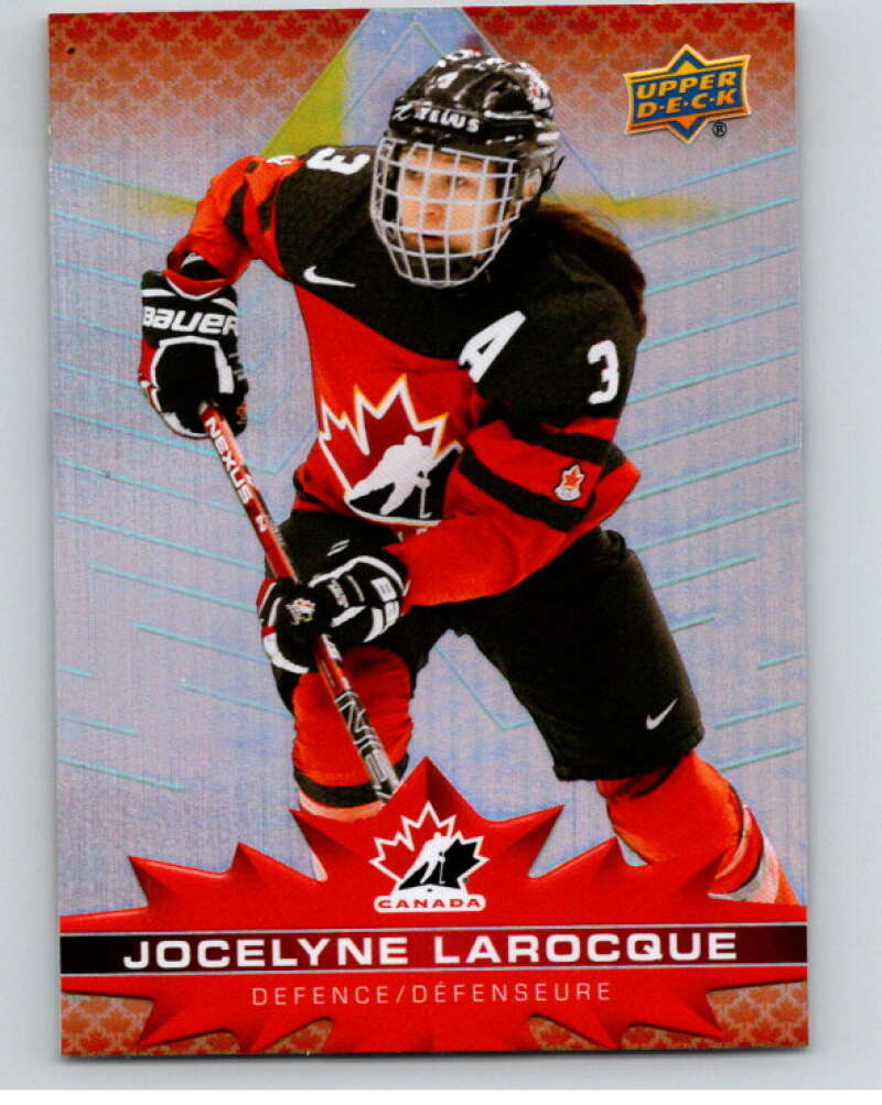 2021-22 Upper Deck Tim Hortons Team Canada #74 Jocelyne Larocque V52672 Image 1
