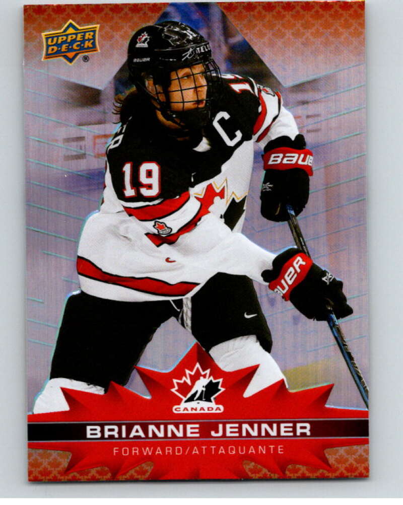 2021-22 Upper Deck Tim Hortons Team Canada #75 Brianne Jenner V52675 Image 1