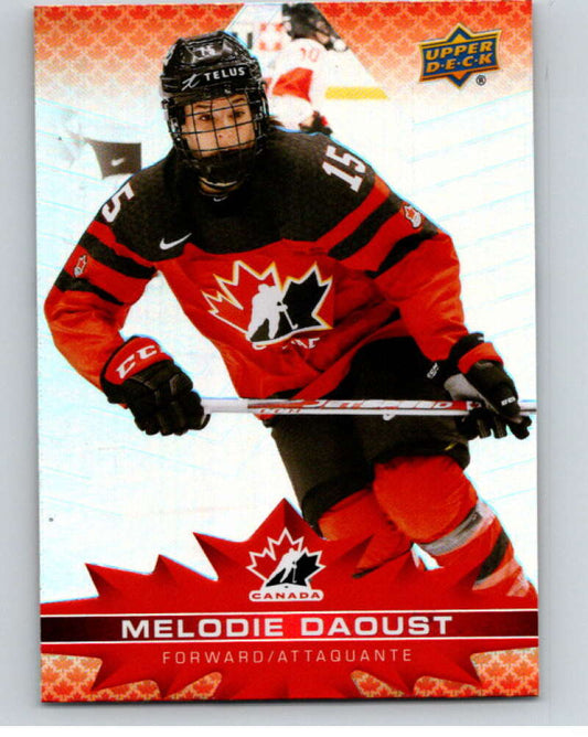 2021-22 Upper Deck Tim Hortons Team Canada  #77 Melodie Daoust    V52678 Image 1