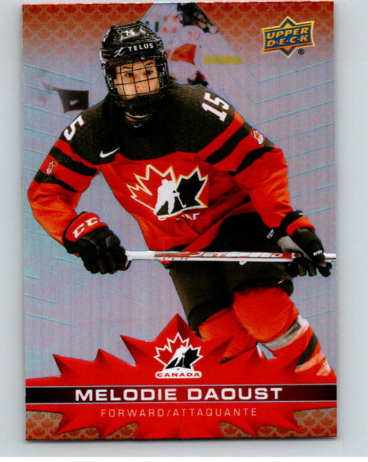 2021-22 Upper Deck Tim Hortons Team Canada  #77 Melodie Daoust    V52679 Image 1