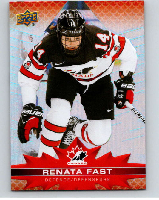 2021-22 Upper Deck Tim Hortons Team Canada  #79 Renata Fast    V52682 Image 1