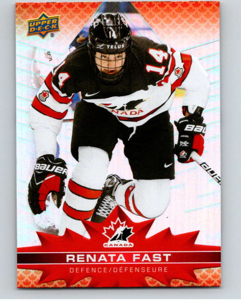 2021-22 Upper Deck Tim Hortons Team Canada #79 Renata Fast V52683 Image 1