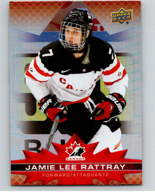 2021-22 Upper Deck Tim Hortons Team Canada  #80 Jamie Lee Rattray    V52684 Image 1