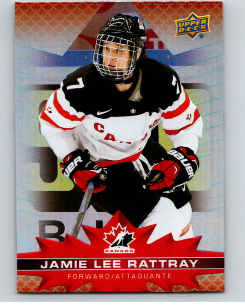 2021-22 Upper Deck Tim Hortons Team Canada #80 Jamie Lee Rattray V52684 Image 1