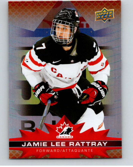 2021-22 Upper Deck Tim Hortons Team Canada  #80 Jamie Lee Rattray    V52685 Image 1
