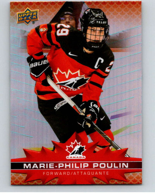 2021-22 Upper Deck Tim Hortons Team Canada  #81 Marie-Philip Poulin    V52686 Image 1