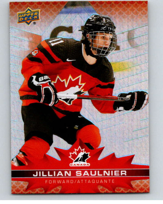 2021-22 Upper Deck Tim Hortons Team Canada  #84 Jillian Saulnier    V52693 Image 1
