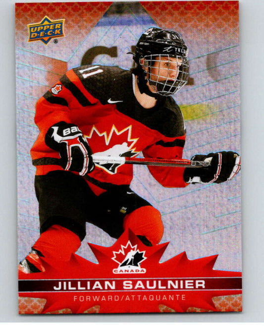2021-22 Upper Deck Tim Hortons Team Canada  #84 Jillian Saulnier    V52694 Image 1