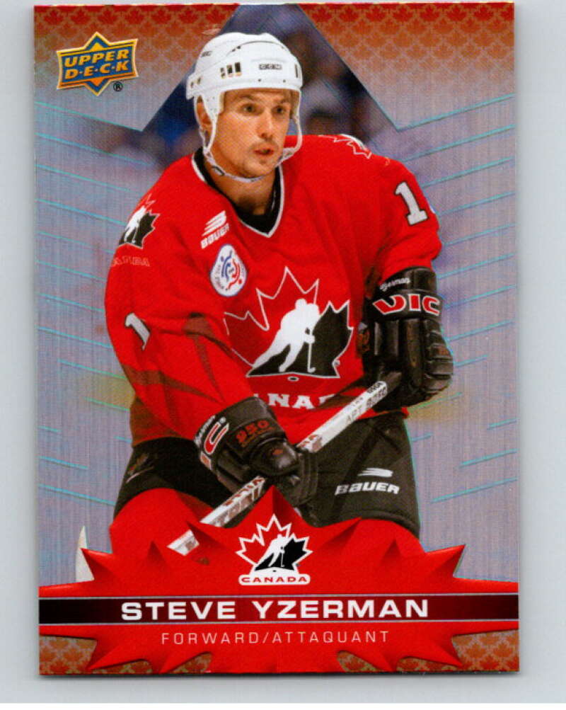 2021-22 Upper Deck Tim Hortons Team Canada #86 Steve Yzerman V52697 Image 1